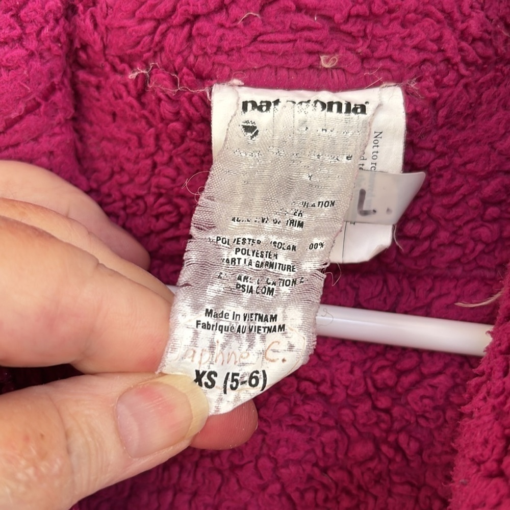 Patagonia Striped Jacket XS-5-6 - Picture 5 of 12